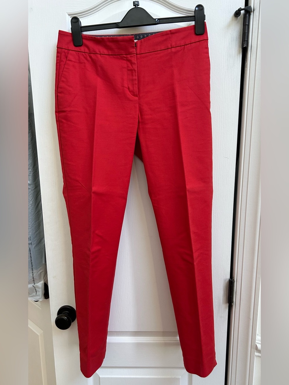 Boden Straight Red Pants